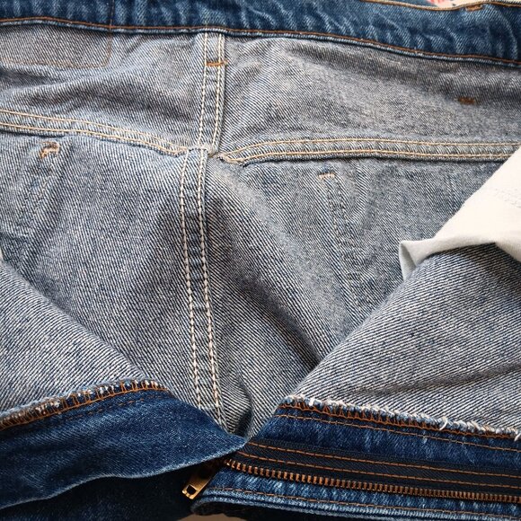 Vintage Mens Levis 517 Jeans 40x30 Raw Denim Bootcut Jeans Orange Tab USA 40x30 - Picture 8 of 10